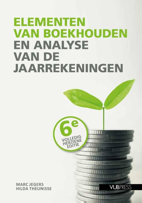 Elementen van boekhouden en analyse van de jaarrekeningen (zesde, herziene editie)