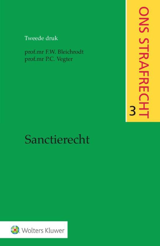 Tentamen sanctierecht 2016-2017