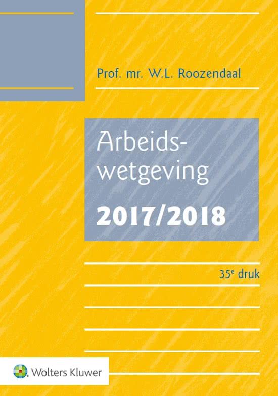 Recht blok 4 sociale zekerheid samenvatting hoorcolleges