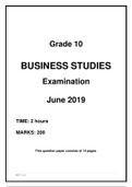 business studies grade 10 essays pdf 2019