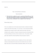 Summary Discussion Questions Docx Mgt 4 Week 3 Individual Behavior Motivation Discussion Questions 1 Motivational Theory Applications Argue For Recognizing Individual Differences They Also Suggest Paying Attention To Members Of Diverse Groups Is